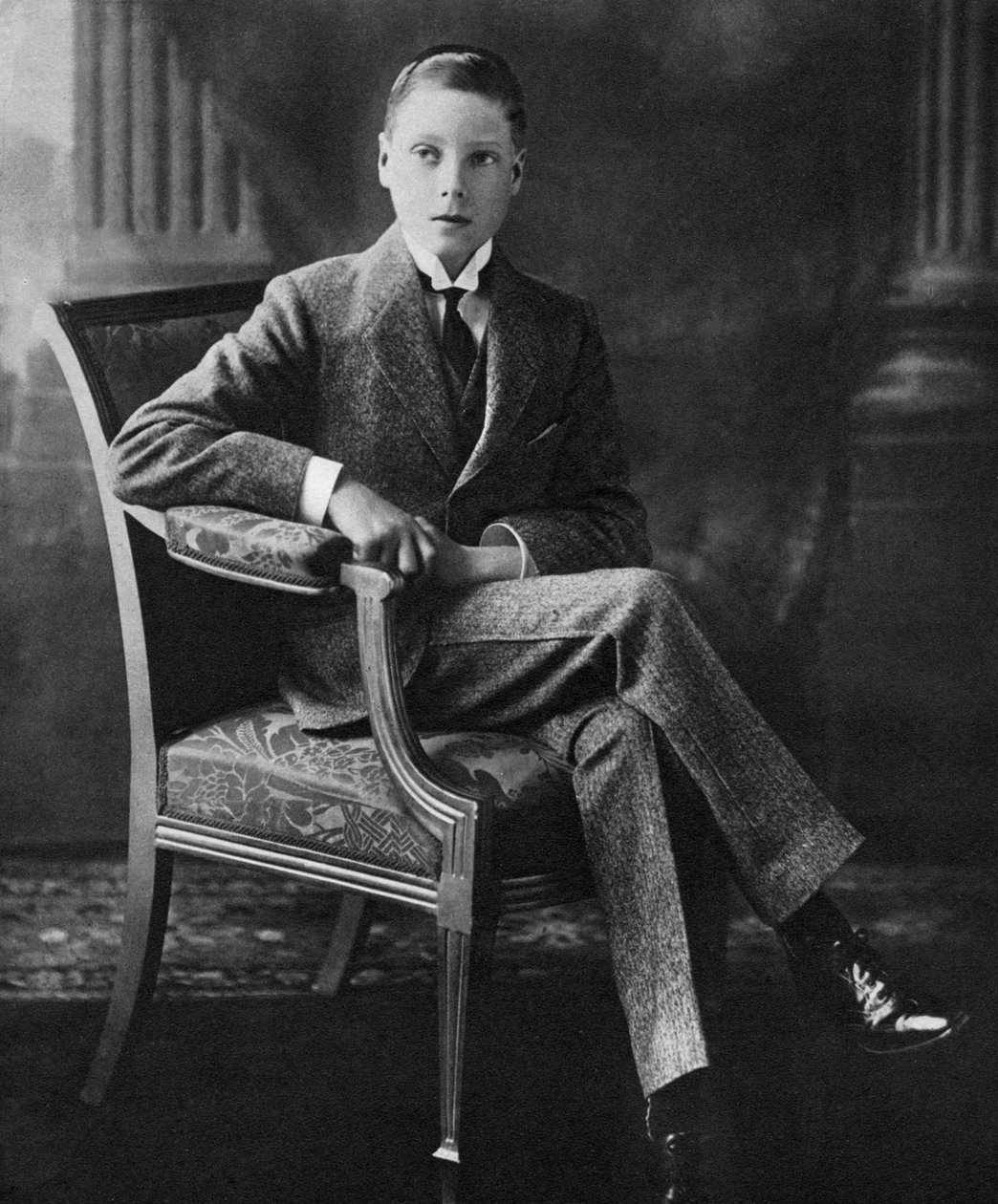 Den blivande kungen Edward VIII vid sexton års ålder, c1910 av Unbekannt