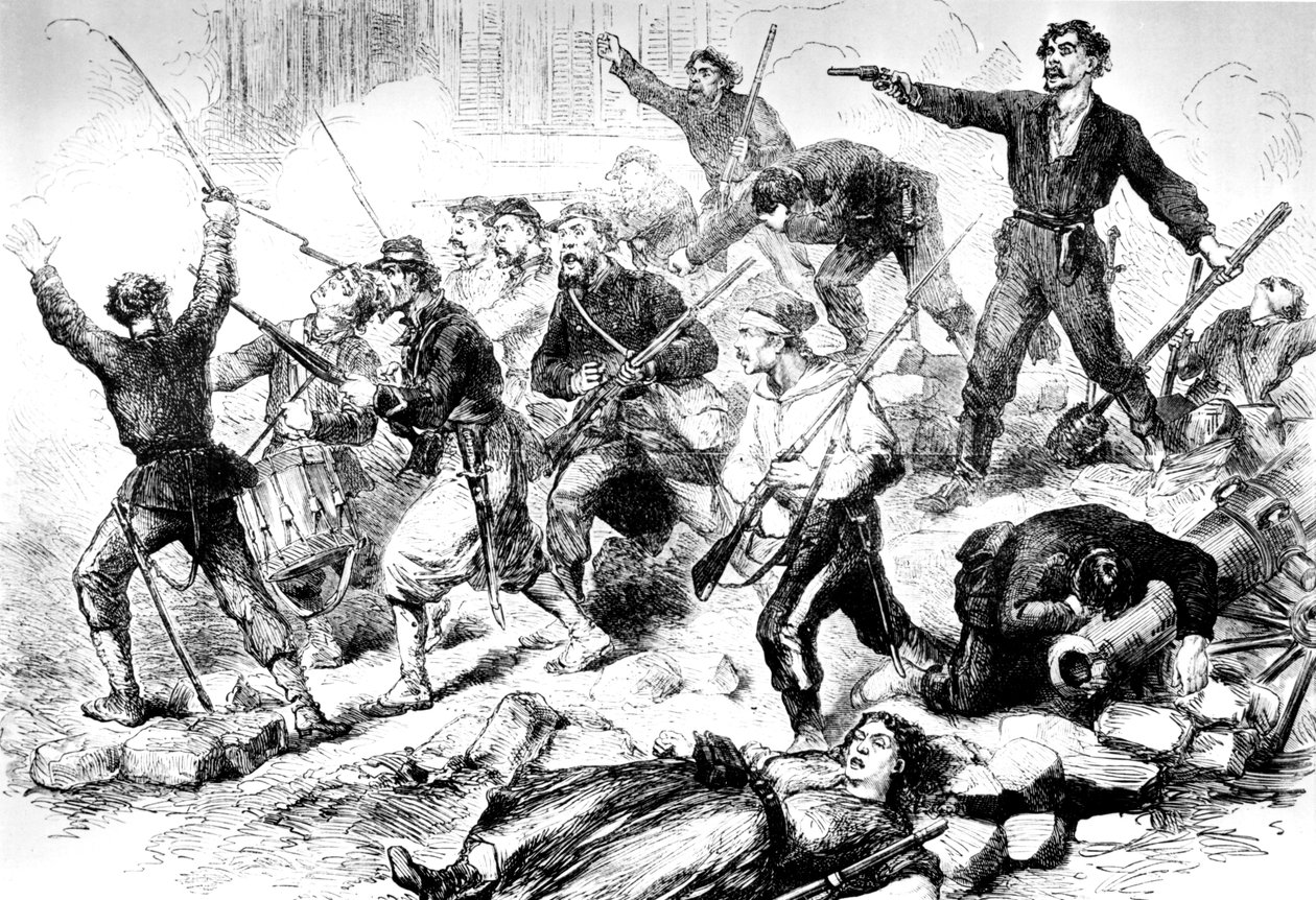 Kommunardernas sista strid maj 1871, Pariskommunen av Unbekannt