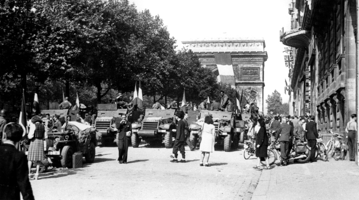 Paris befrielse, augusti 1944 av Unbekannt