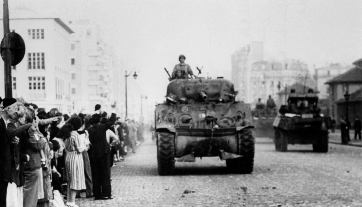 Paris befrielse, augusti 1944 av Unbekannt