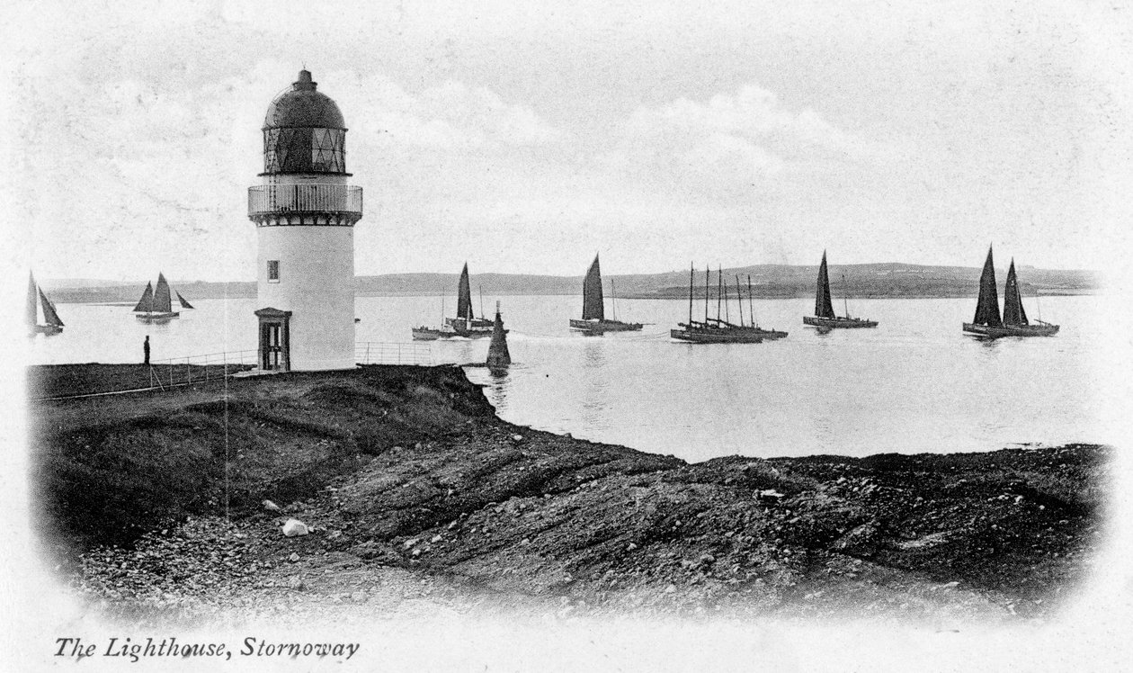Fyren i Stornoway, Isle of Lewis, Skottland, 1902 av Unbekannt