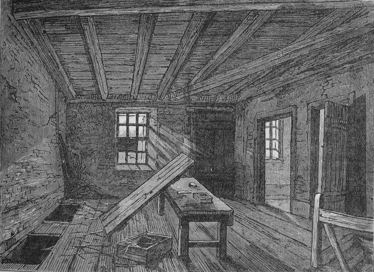 Loftet som användes av Cato Street Conspirators, London, 1820 1878 av Unbekannt