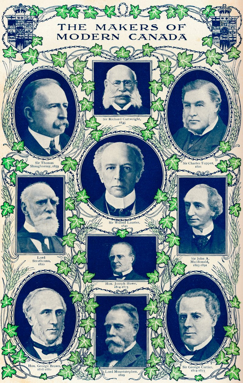 Tillverkarna av det moderna Kanada, 1909 av Unbekannt