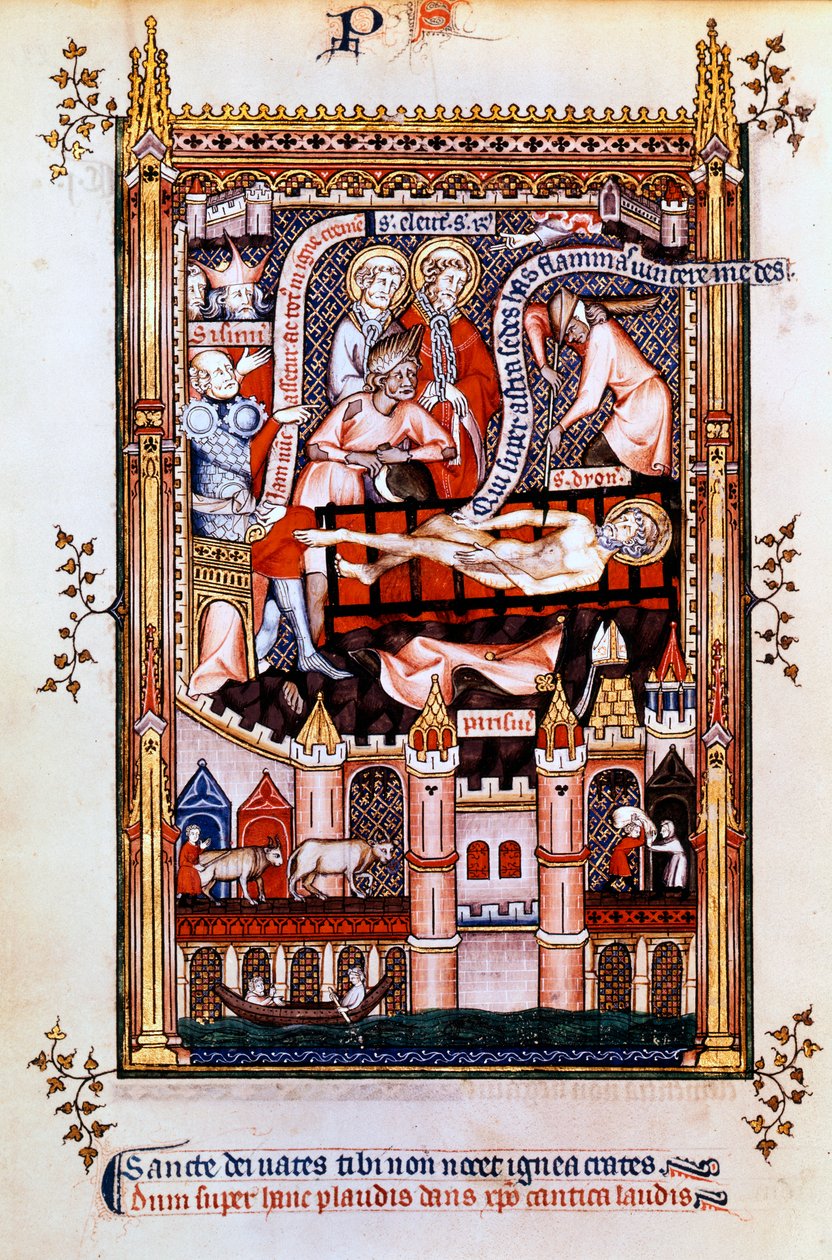 St Denis martyrskap, 1317 av Unbekannt