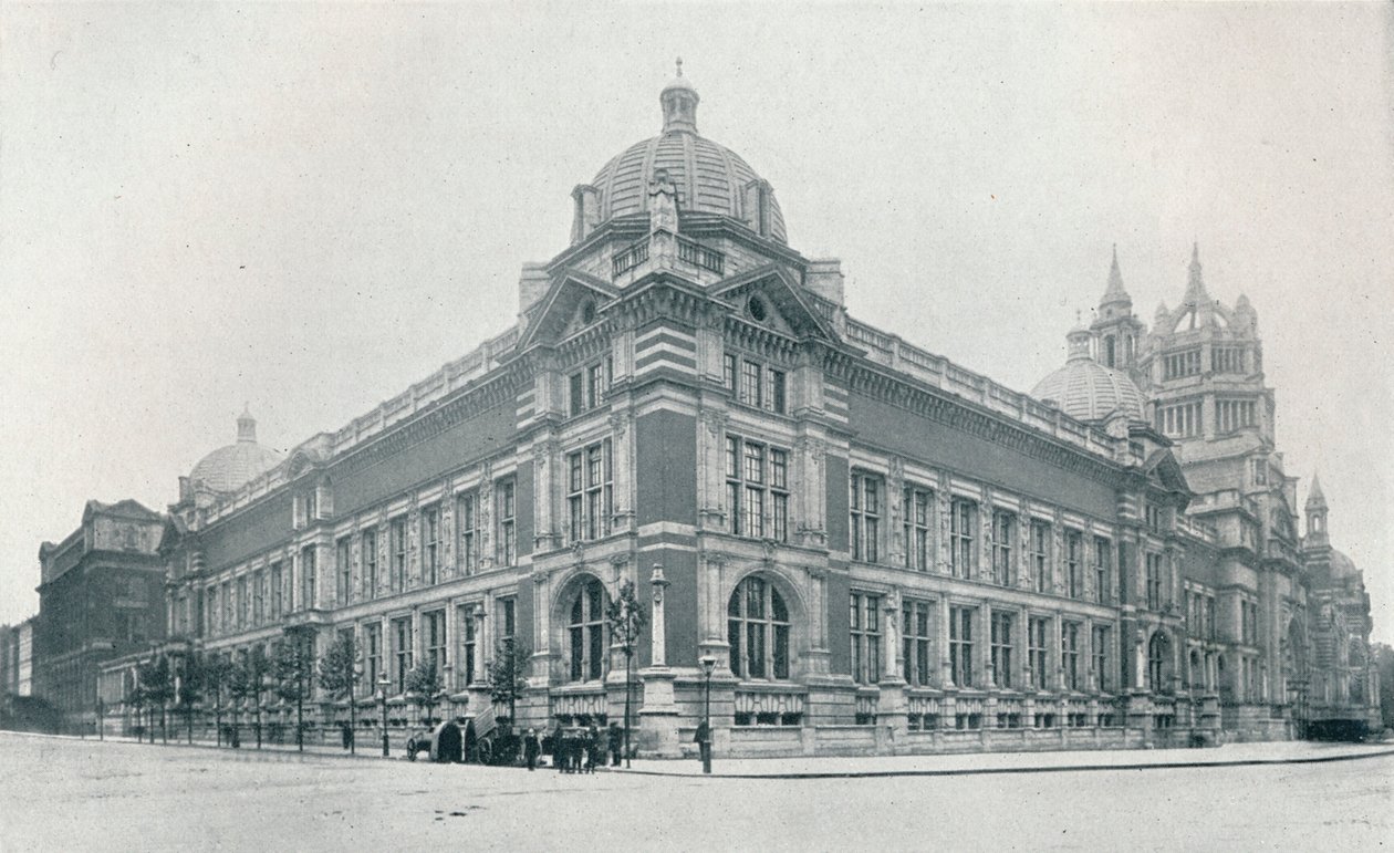 Det nya Victoria and Albert Museum öppnade den 26 juni 1909, c1909 av Unbekannt
