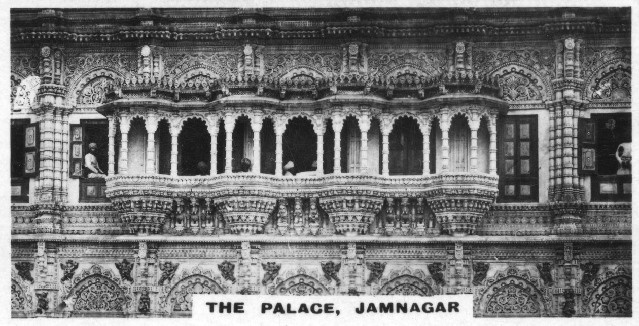 Palatset, Jamnagar, Indien, c1925 av Unbekannt