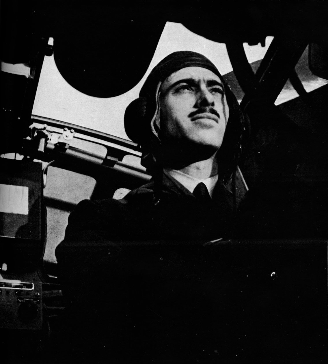 Piloten på ett flygplan från British Coastal Command, c1940 1943 av Unbekannt