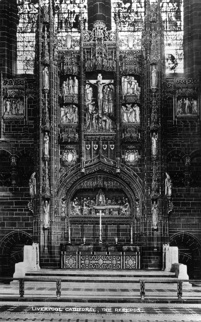 Reredos i Liverpool Cathedral, 1900-talet av Unbekannt