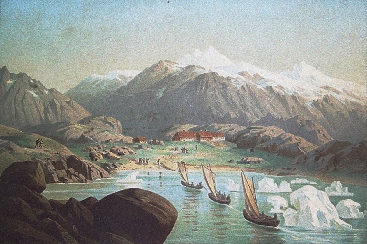 Den andra tyska nordpolära expeditionen till Arktis och Grönland 1869 av Unbekannt