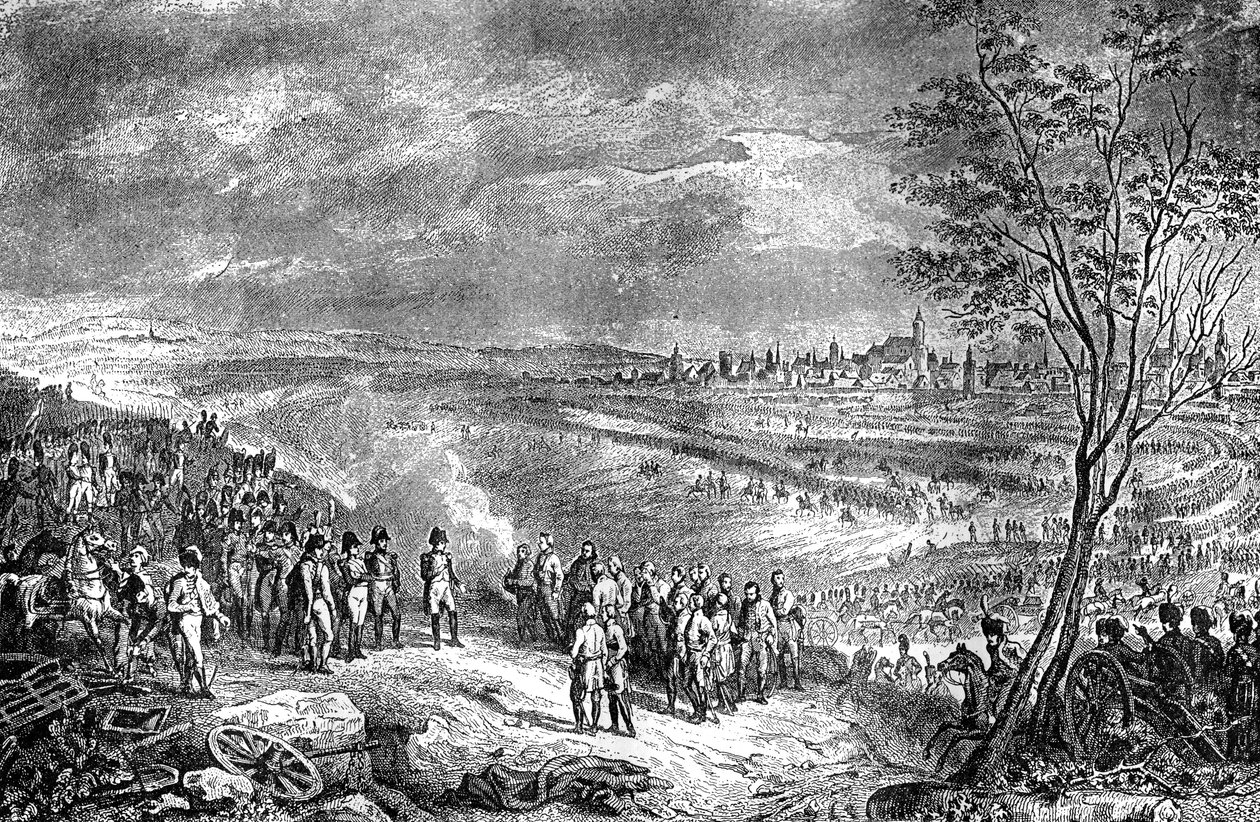 Överlämnandet av Ulm, Tyskland, 20 oktober 1805 1882-1884 av Unbekannt