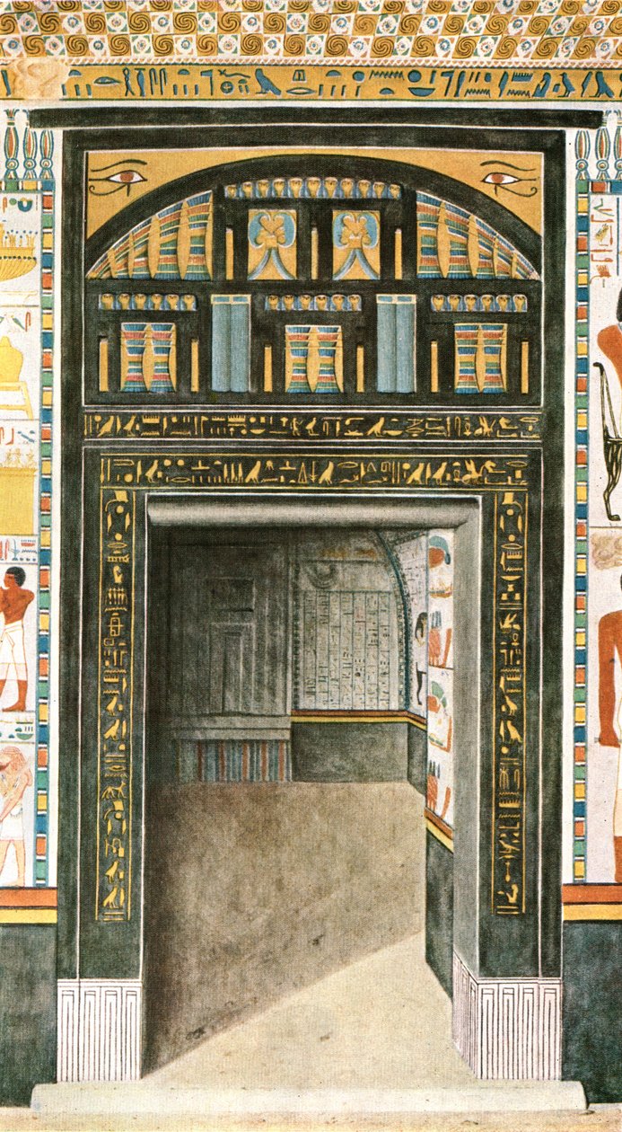 Puimres grav, Thebe, Egypten, 1928. av Unbekannt