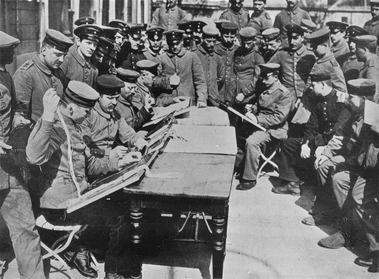 Behandlingen av tyska sårade, 1915 av Unbekannt