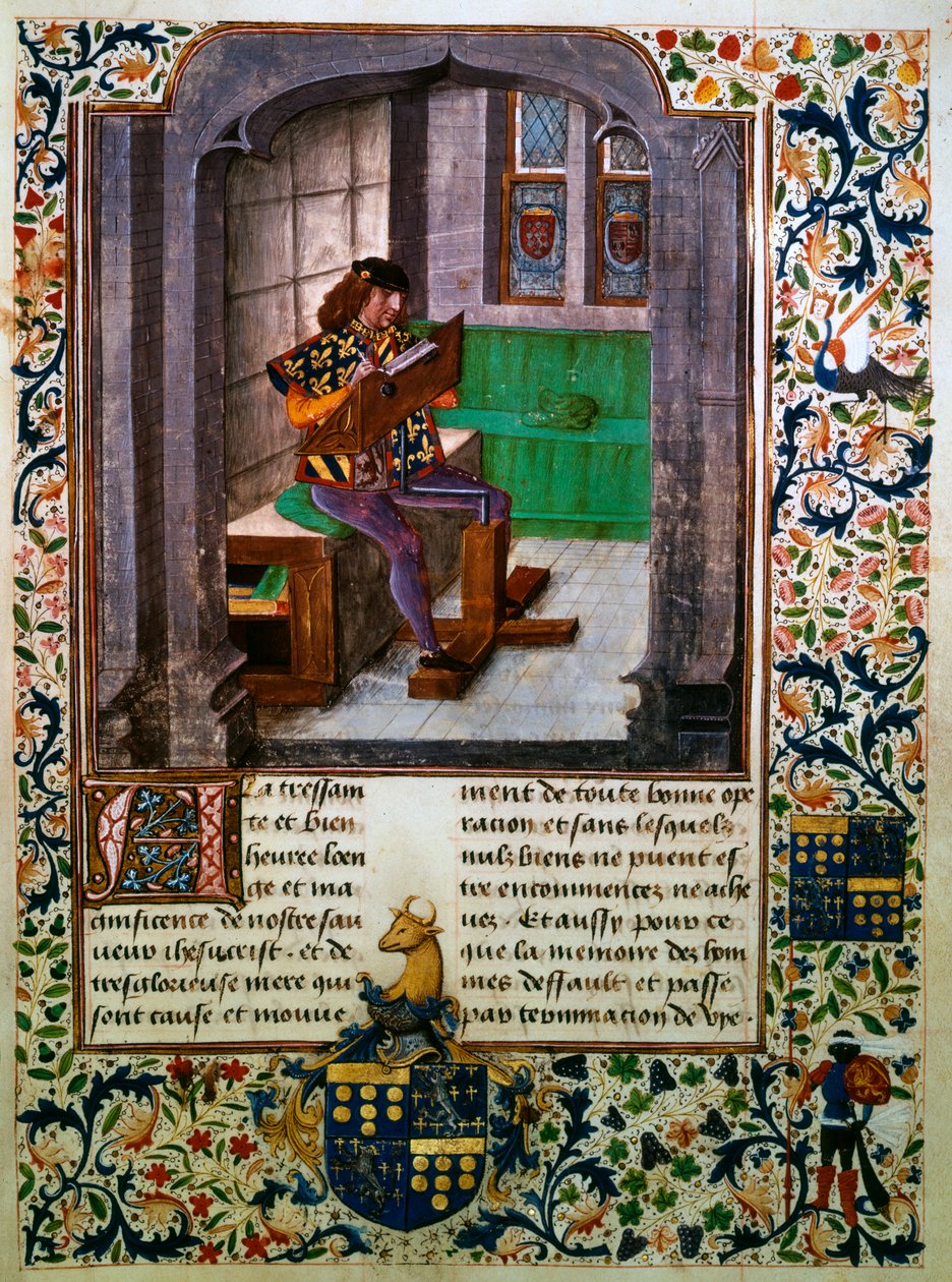 Skrivandet av Jacques Lalains biografi, 1400-talet av Unbekannt