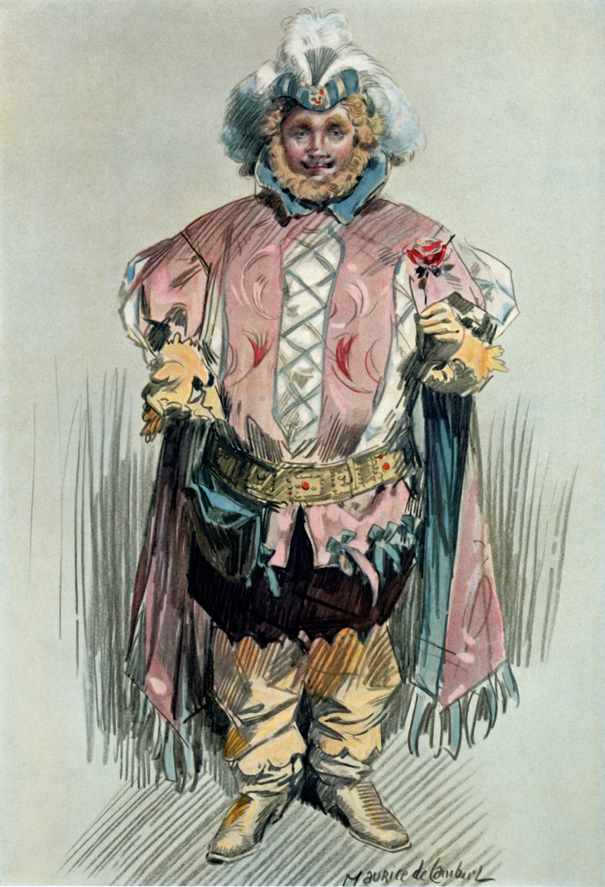 Teater De La Porte-Saint-Martin - Falstaff - Falstaff. - M. Clerget, 1904. av Unbekannt
