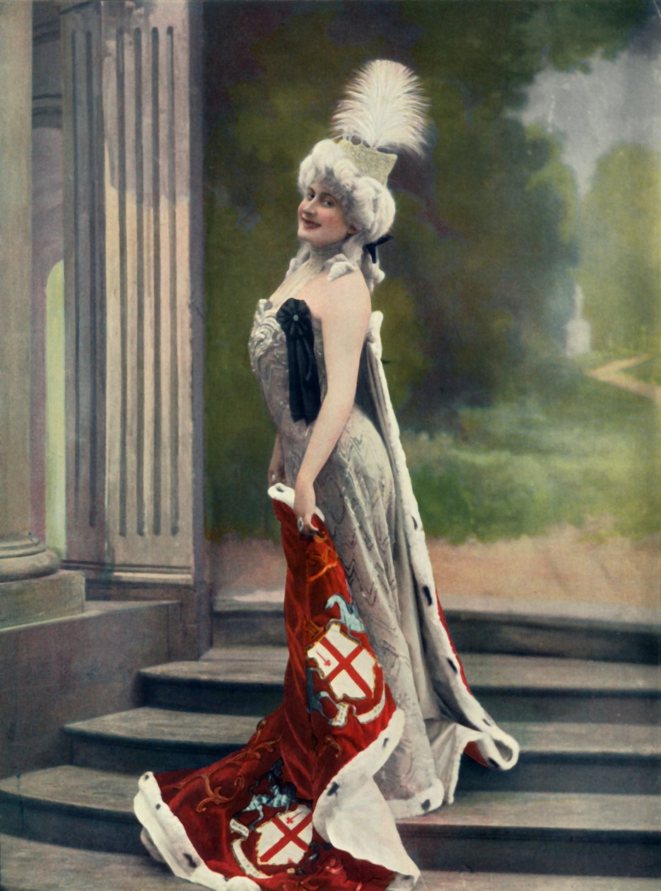 Varietéteater. - Paris Aux Varietes - La Commere. - Fröken Saulier, 1904. av Unbekannt