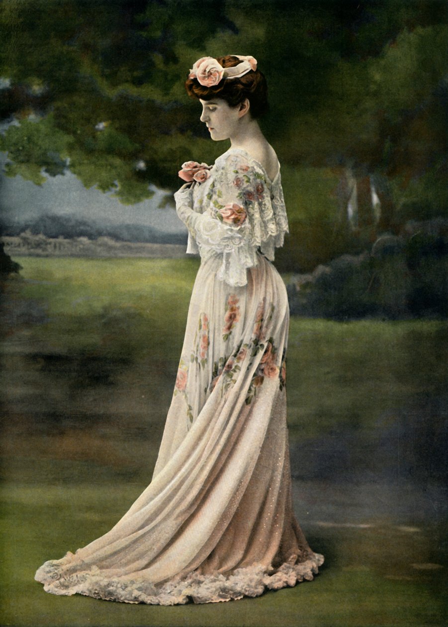 Vaudeville teater. - LEsboufe - Suzanne Despres, roll som Mme Richter-Mme Belgrand, 1904. av Unbekannt