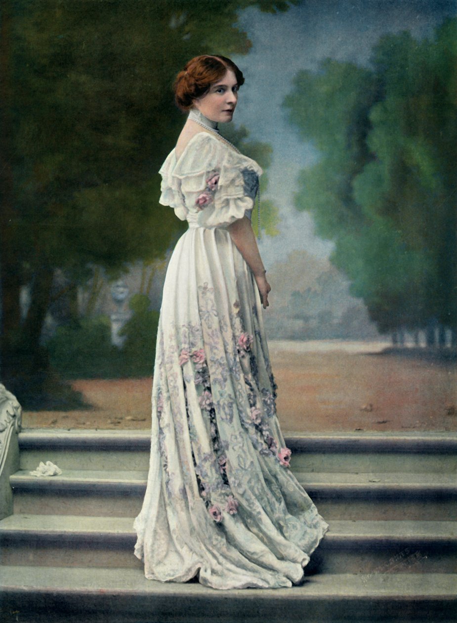 Theatre National De LOdeon. - Miss Berthe Bady - Rollen som Paula. Den andra Madame Tanqueray, 190 av Unbekannt