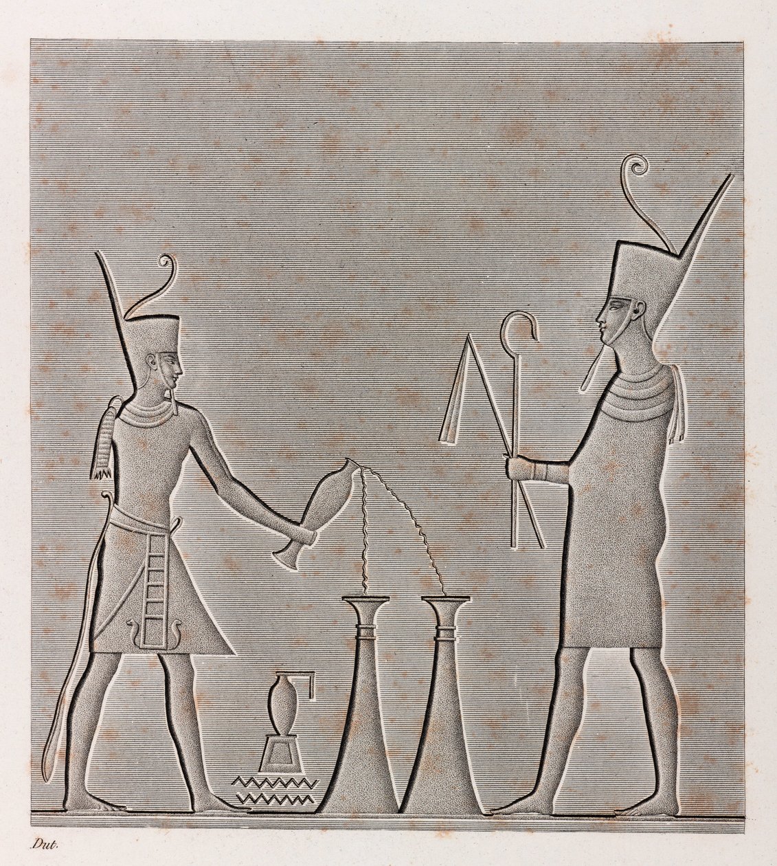 Thebe, Karnak, närbild av Unbekannt