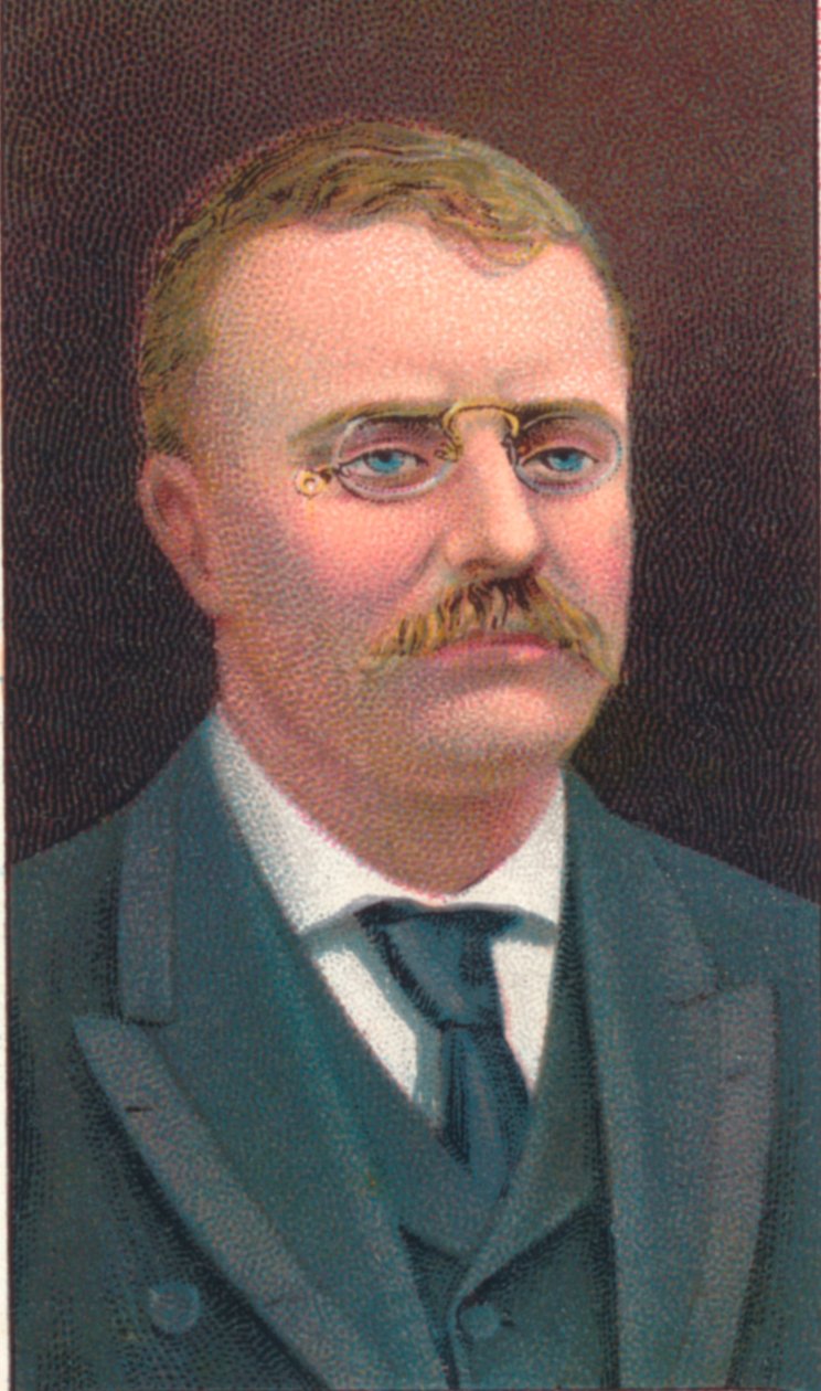 Theodore Roosevelt 1858-1919, USA:s 26:e president, 1906 av Unbekannt