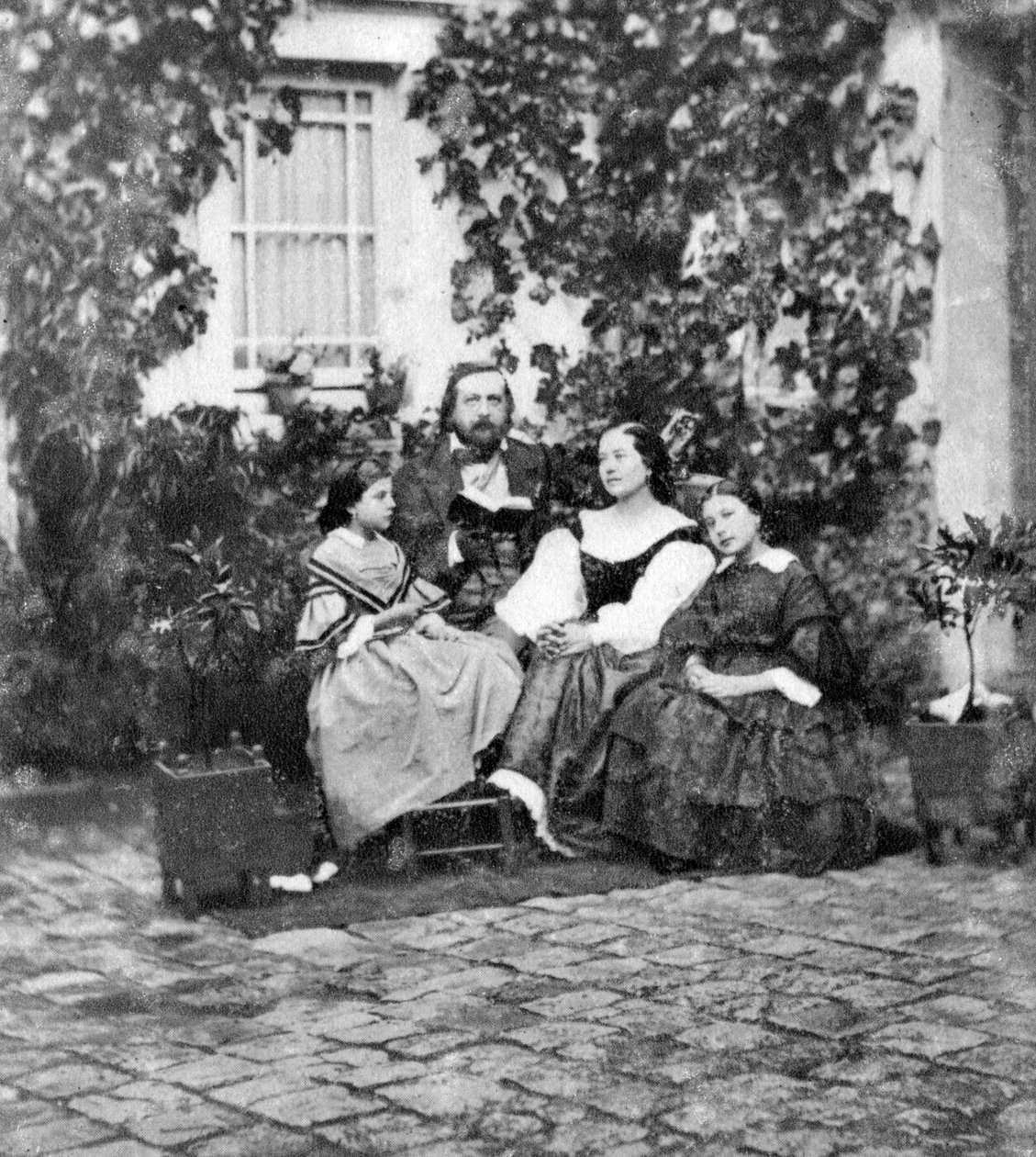 Theophile Gautier, fransk poet, dramatiker, romanförfattare, journalist och litteraturkritiker, c1857 av Unbekannt