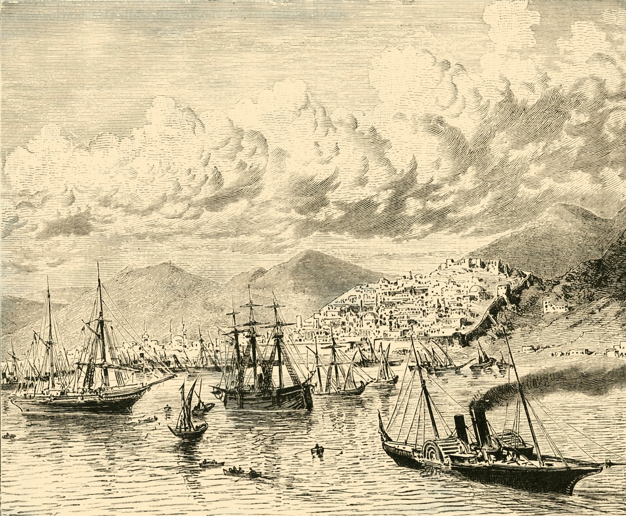 Thessalonika, 1890. av Unbekannt