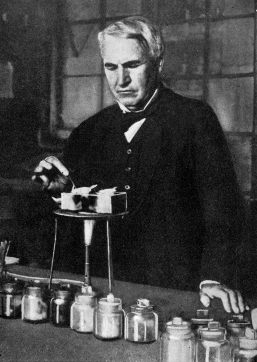 Thomas Alva Edison, amerikansk uppfinnare och affärsman, 1926 av Unbekannt