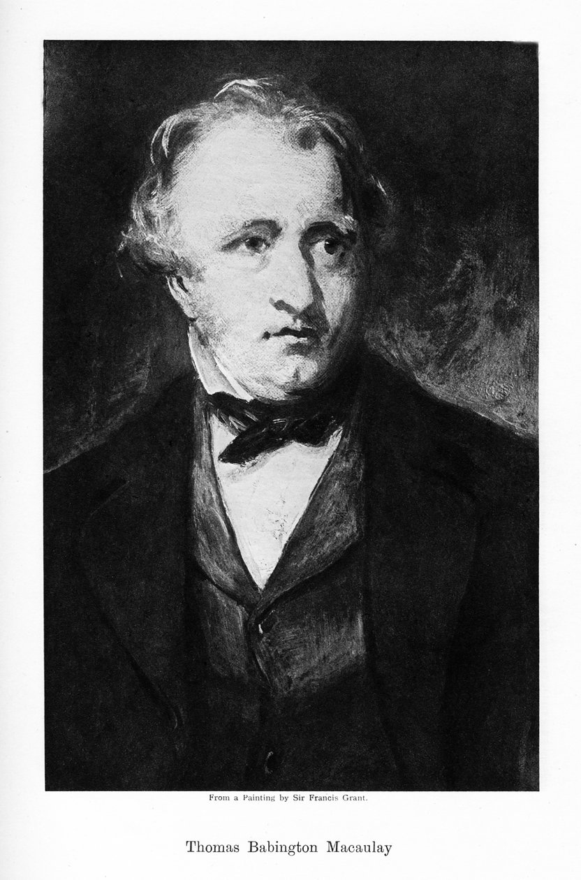 Thomas Babington, brittisk poet, historiker och whigpolitiker, 1800-talet av Unbekannt