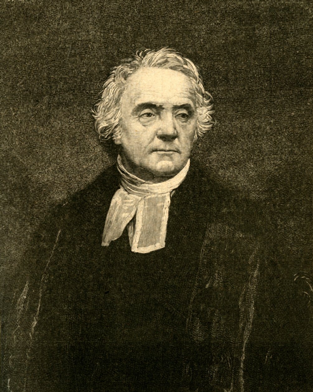 Thomas Chalmers, skotsk präst, teolog och politisk ekonom, c1840-talet c1890. av Unbekannt