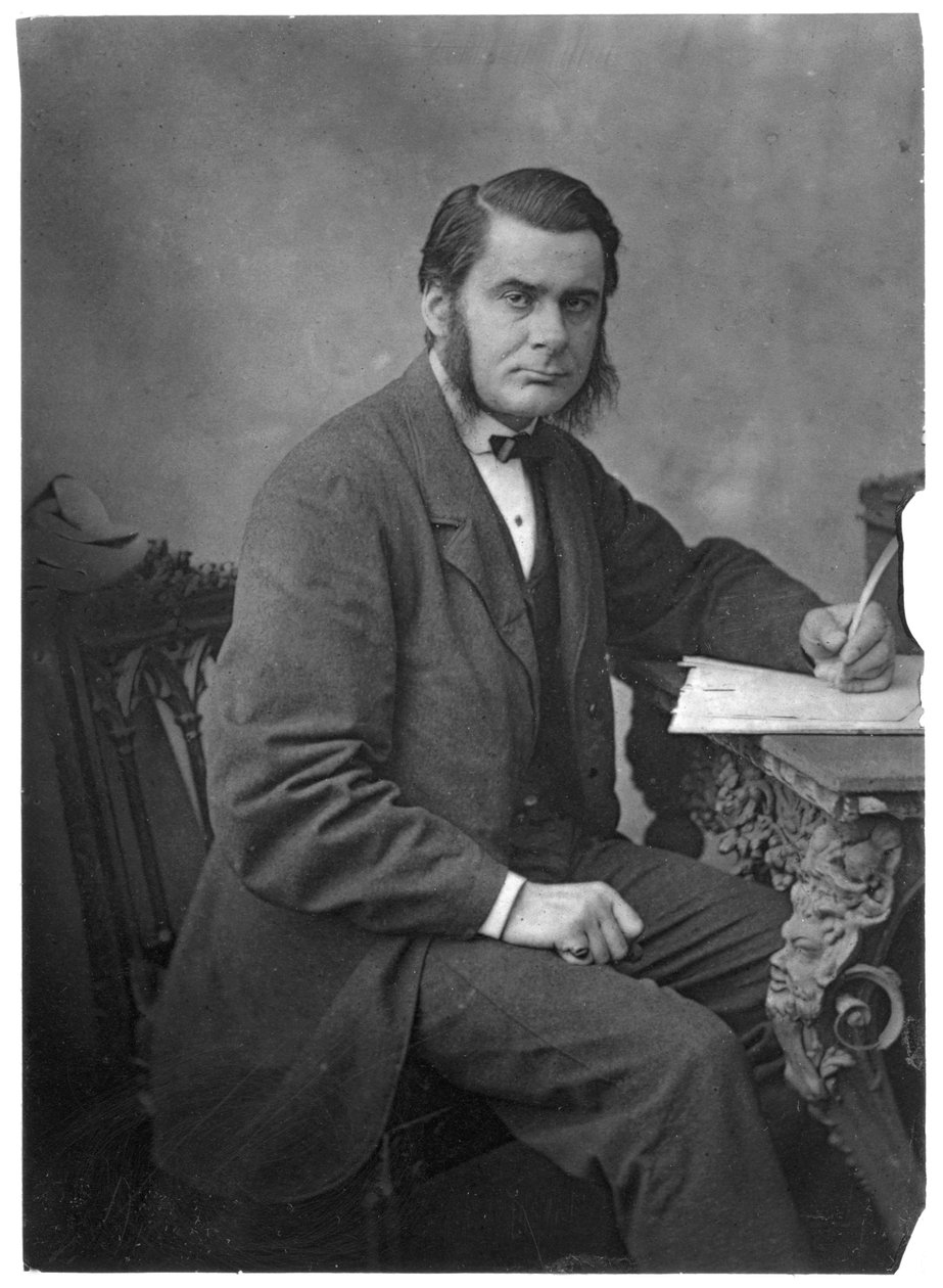 Thomas Henry Huxley, brittisk biolog, 1866 av Unbekannt