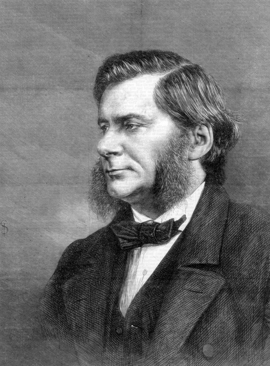Thomas Henry Huxley, brittisk biolog, 1871 av Unbekannt