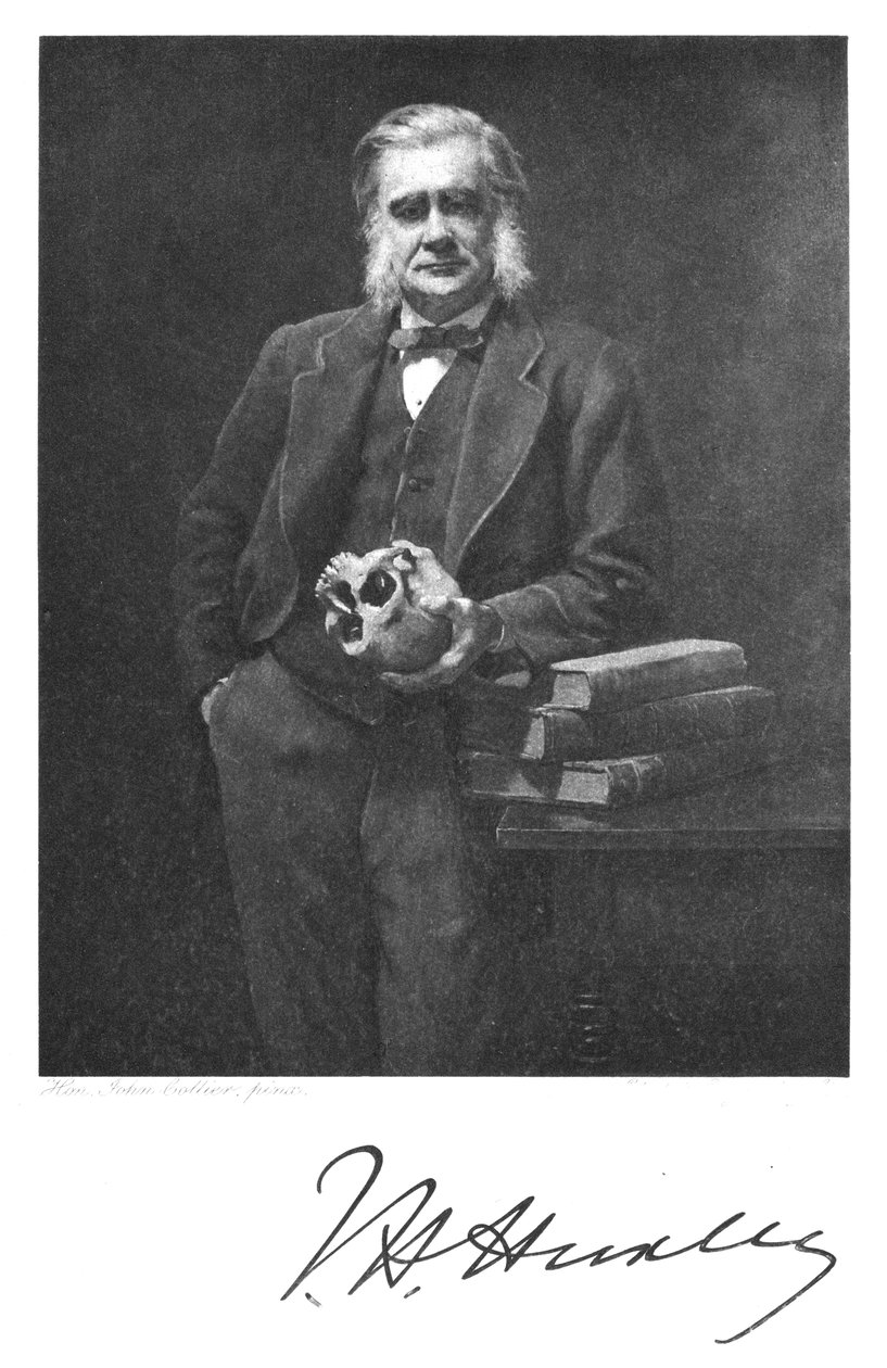 Thomas Henry Huxley, engelsk biolog, 1883 av Unbekannt