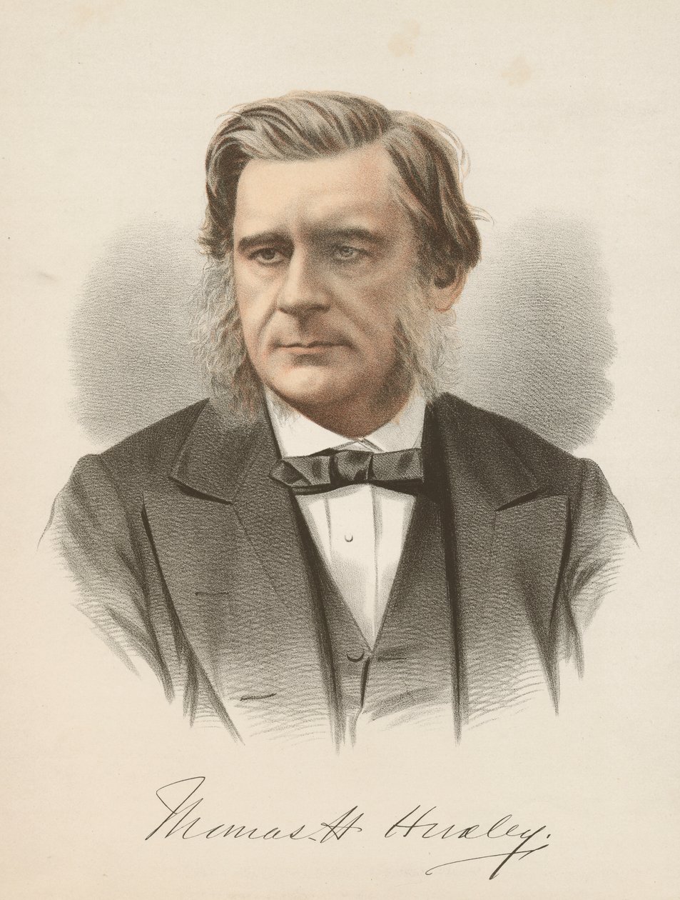Thomas Henry Huxley, engelsk biolog, c1880 av Unbekannt