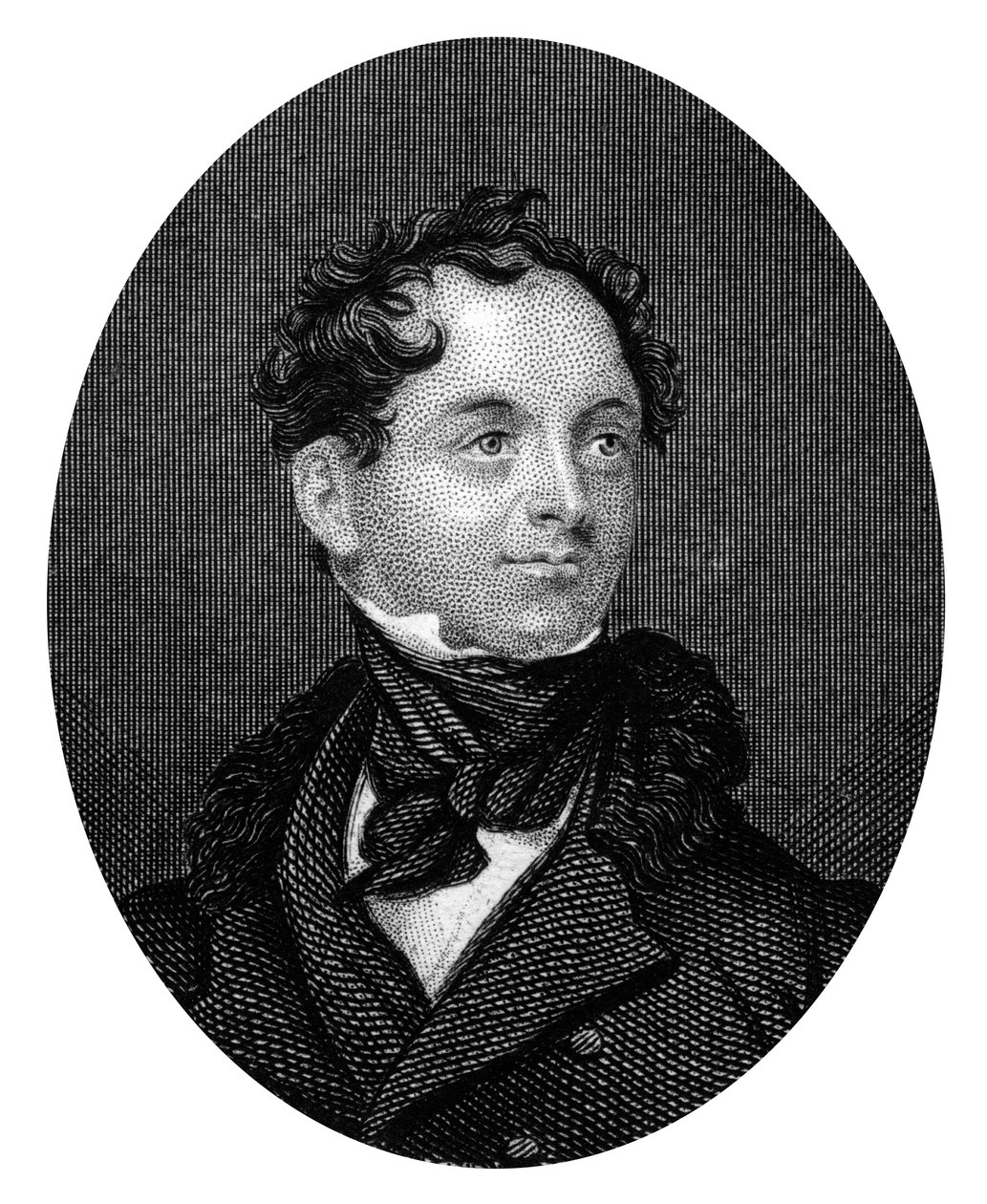 Thomas Moore, irländsk poet, 1877 av Unbekannt