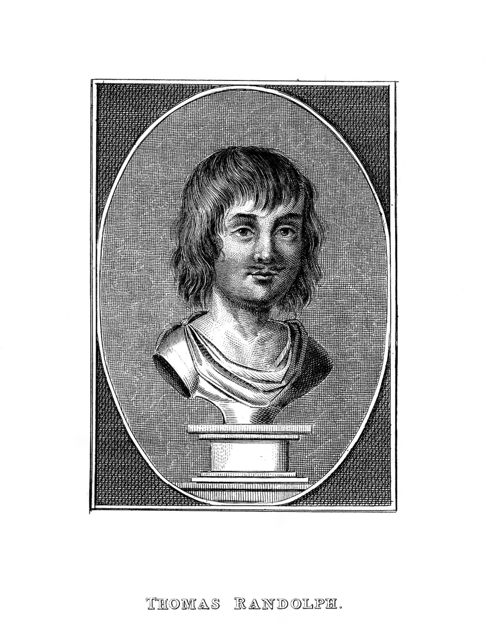 Thomas Randolph, engelsk poet och dramatiker från 1600-talet, 1800-talet av Unbekannt