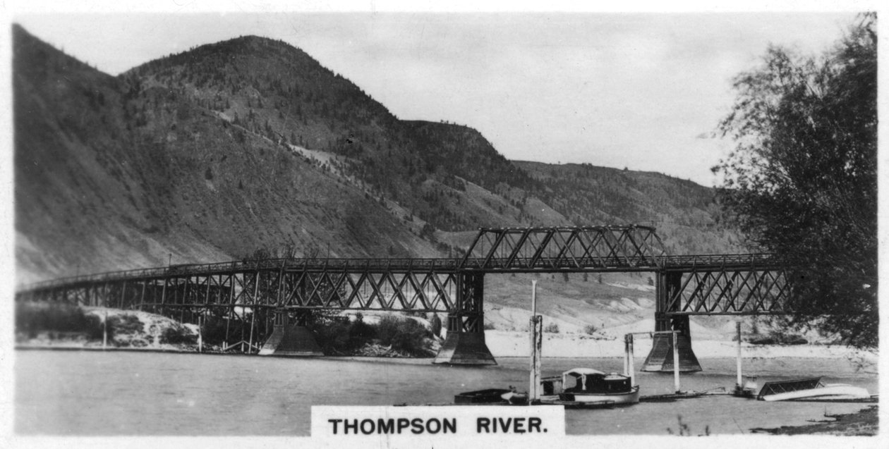 Thompson River, British Columbia, Kanada, c1920-talet av Unbekannt