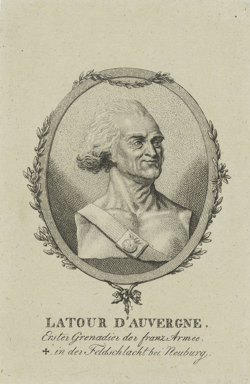 Théophile Corret de La Tour dAuvergne 1743-1800, ca. 1800. av Unbekannt