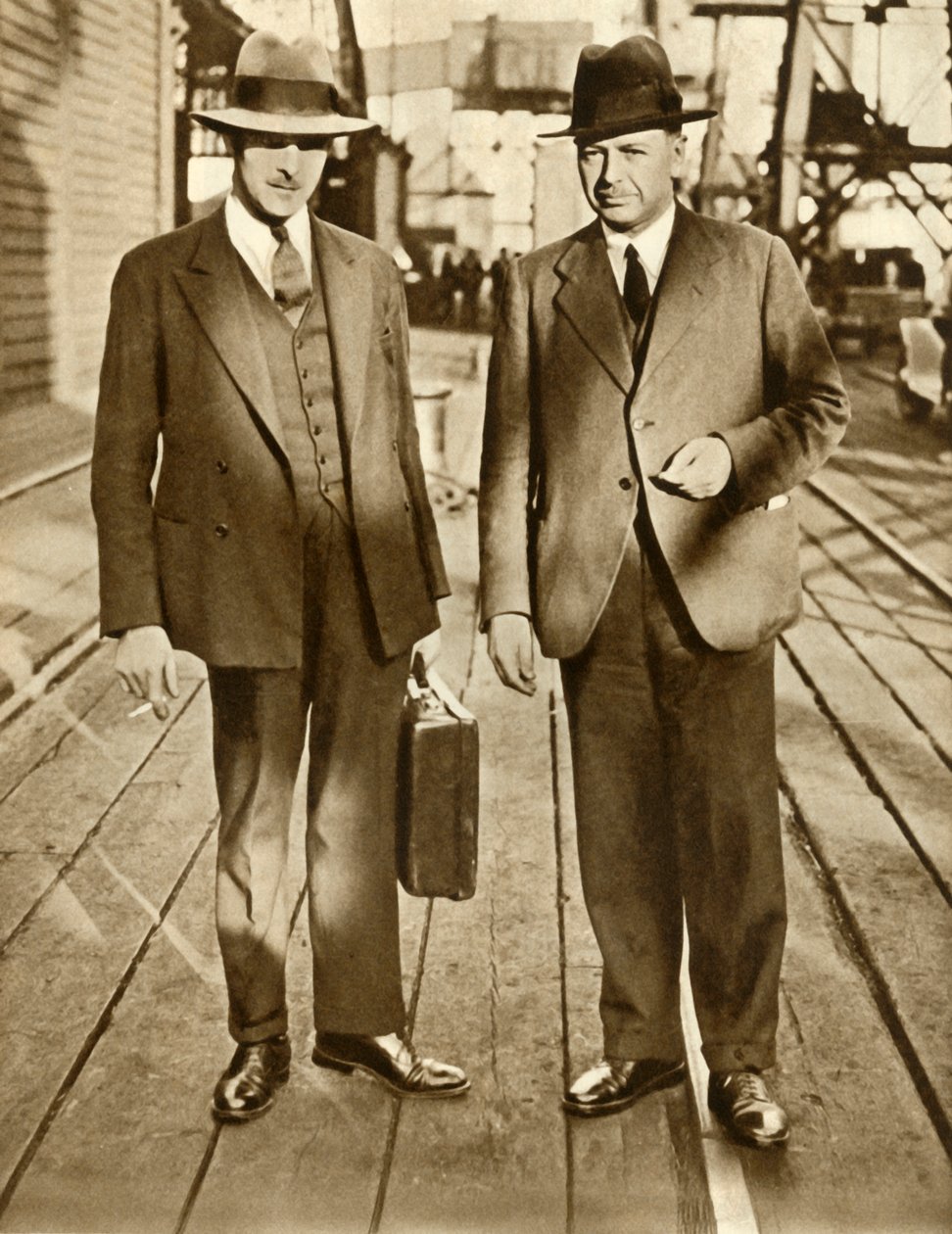 Thornton och MacDonald släpptes efter Metro-Vickers Affair, 1933, 1935. av Unbekannt