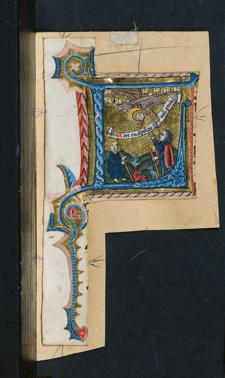 Tre sticklingar från ett missal, ca. 1470-1500. av Unbekannt