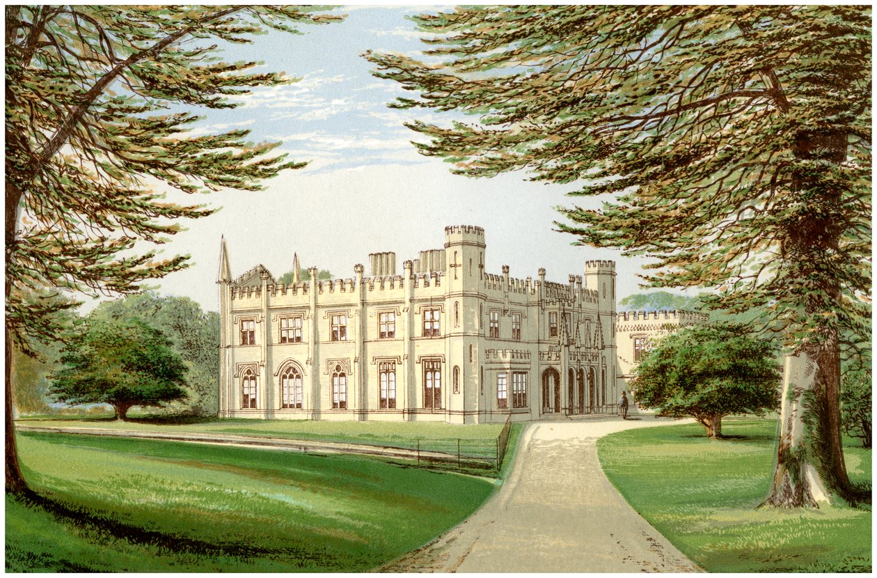 Thrybergh Park, Yorkshire, hem för familjen Fullerton, c1880 av Unbekannt