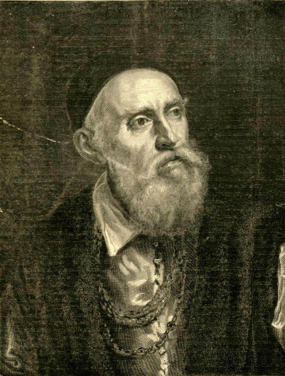 Titians porträtt av sig själv, 1882. av Unbekannt