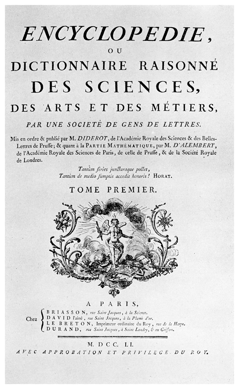 Titelsidan för Denis Diderot