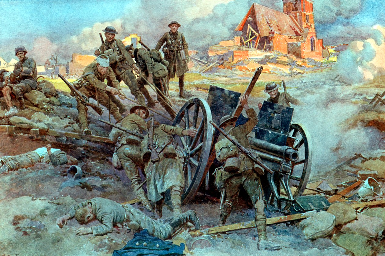 Till segrarna!, första världskriget, 1917-1918 av Unbekannt