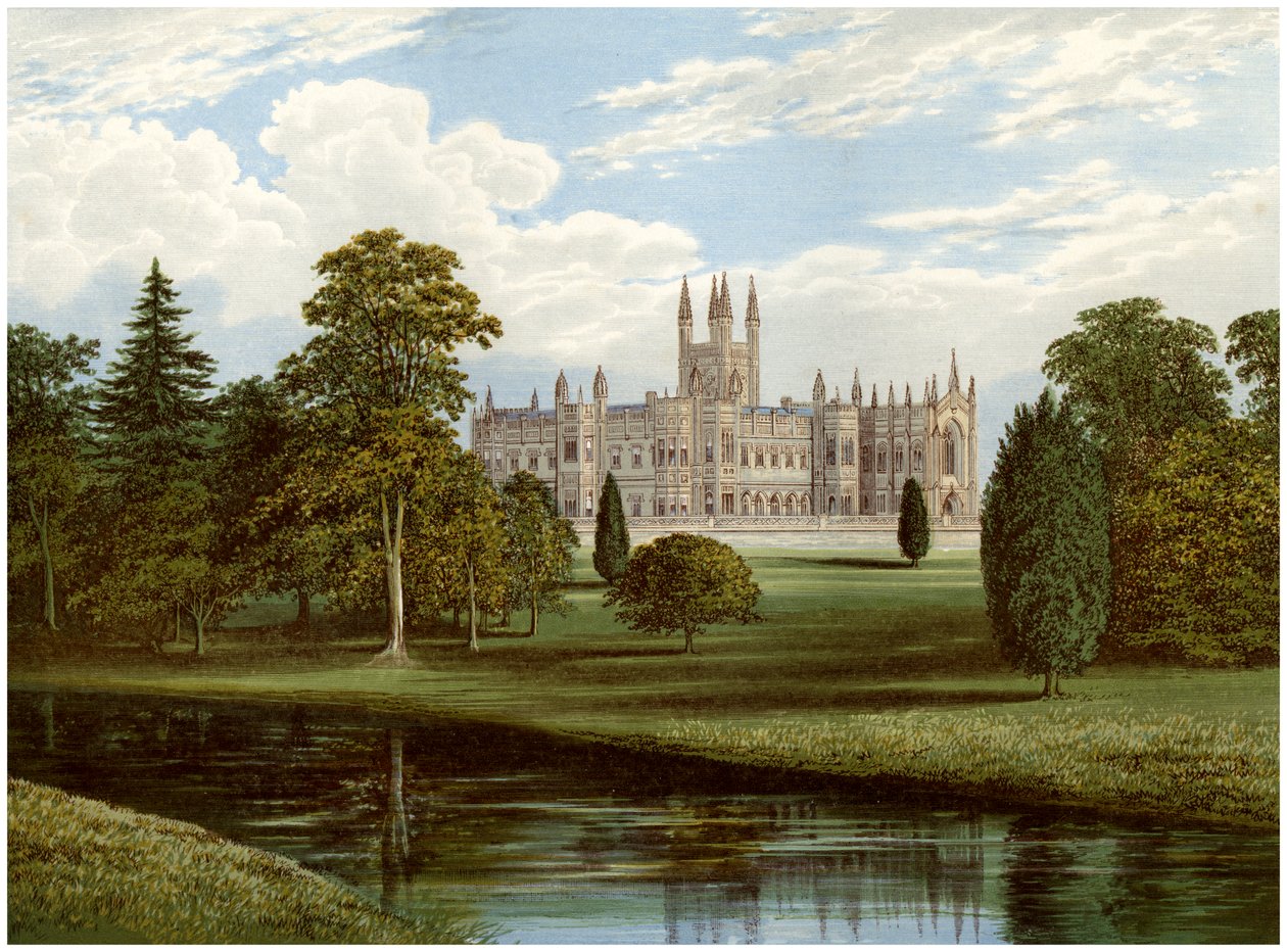 Toddington Park, Gloucestershire, hem för Lord Sudeley, c1880 av Unbekannt