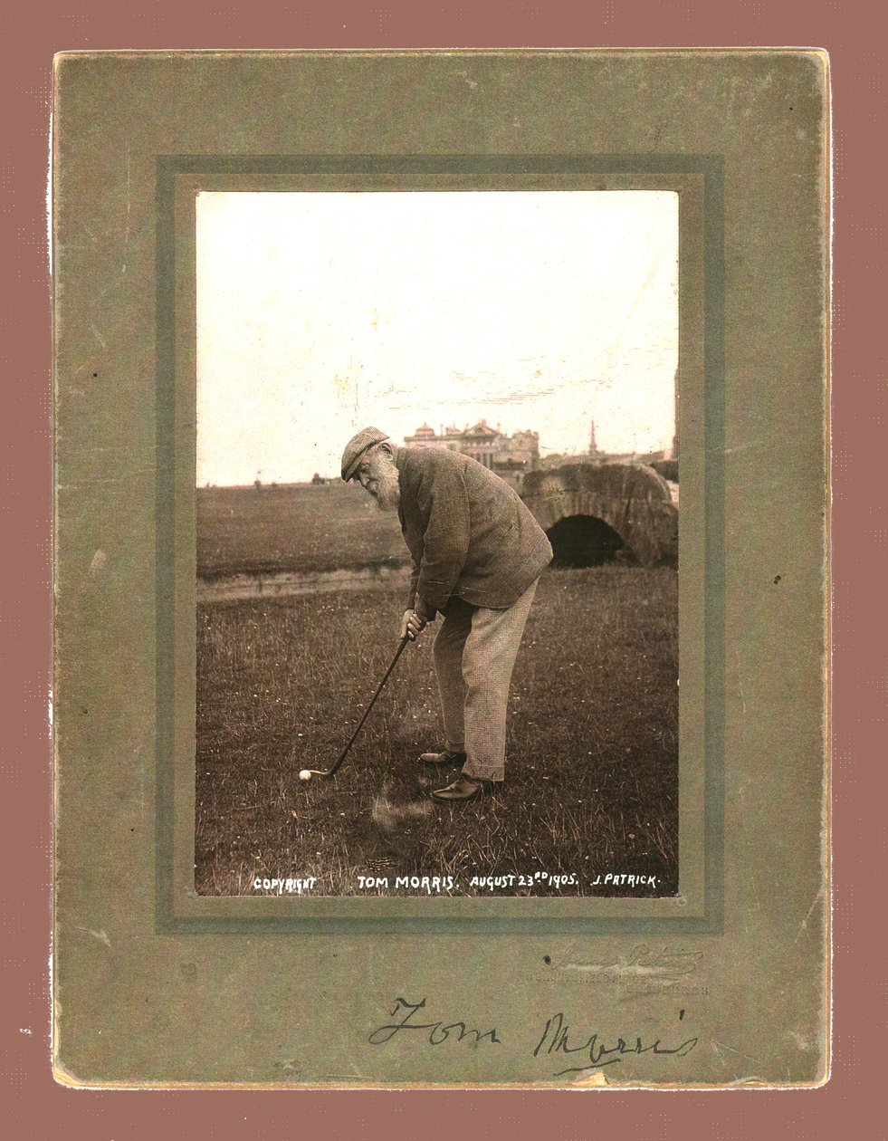 Tom Morris, 23 augusti 1905 av Unbekannt
