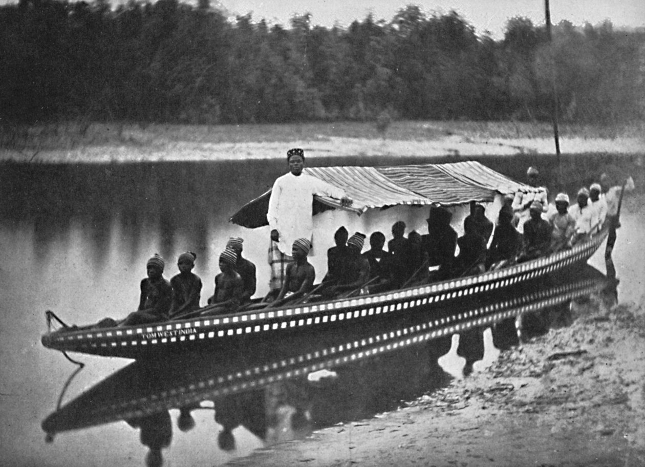 Tom West Indias kanot, New Calabar, södra Nigeria, 1912 av Unbekannt