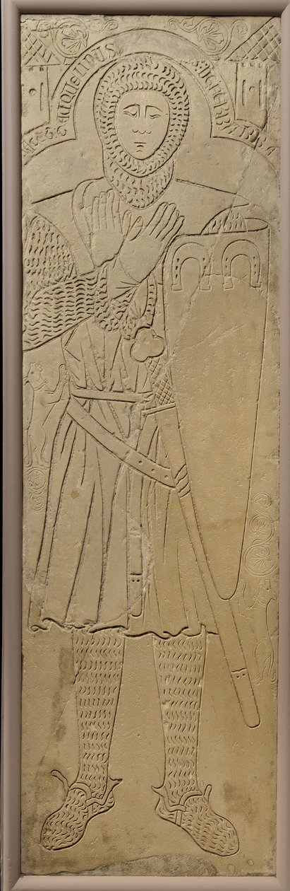 Gravbild av Jacquelin de Ferriere, ca. 1275-1300. av Unbekannt