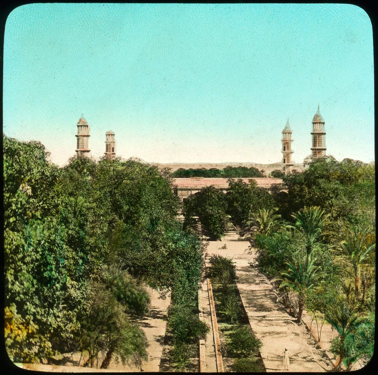 Jahangirs grav, Lahore, Indien, sent 1800- eller tidigt 1900-tal av Unbekannt