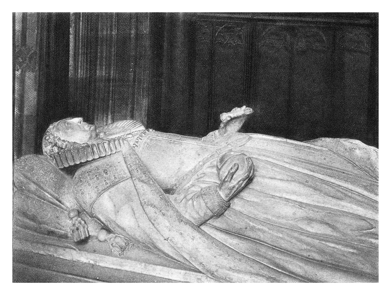 Drottning Elizabeth I:s grav, Westminster Abbey, 1896 av Unbekannt