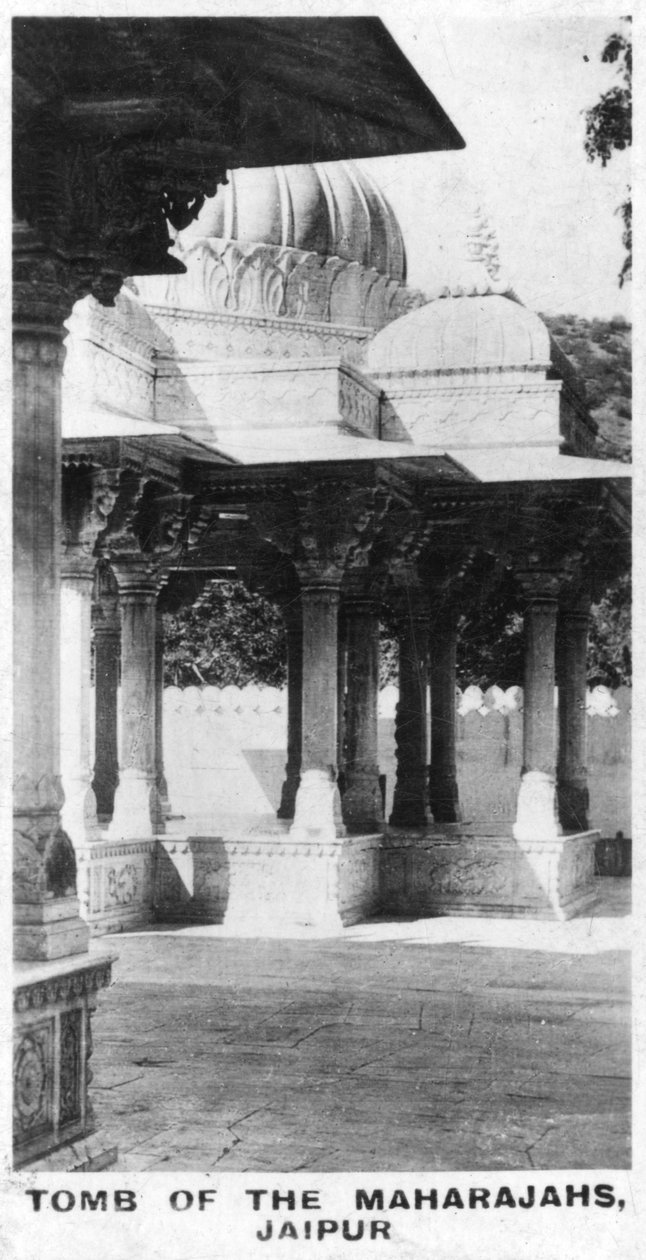 Maharajaernas grav, Jaipur, Rajasthan, Indien, c1925 av Unbekannt