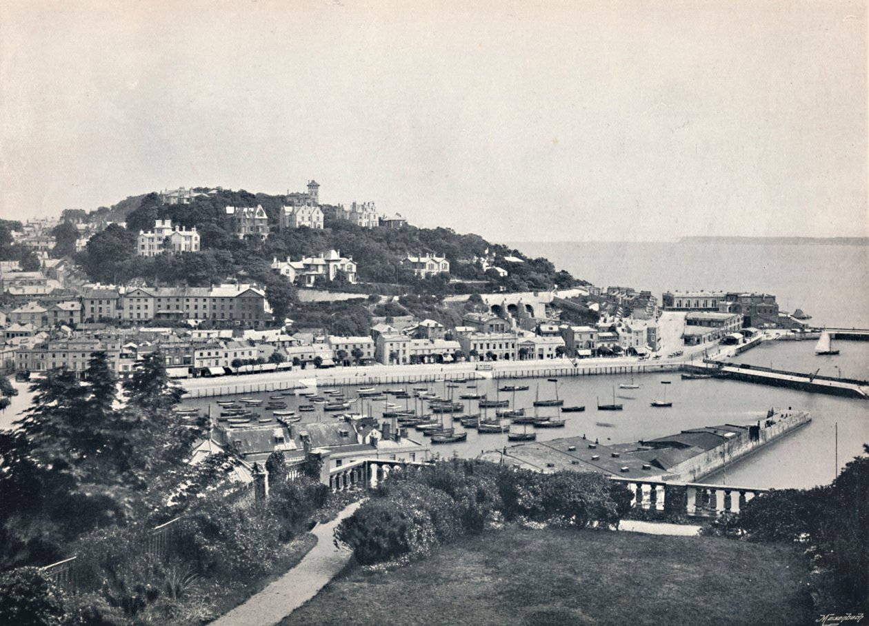 Torquay - allmän utsikt från Waldron Hill, 1895 av Unbekannt